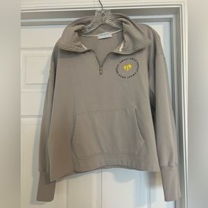 Burn Boot Camp Sweat-Smile-Repeat Crop Sweatshirt